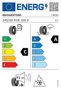 Neumatico Bridgestone Weather Control A005 Evo 245/50 R 18 100 V