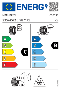 Neumatico Michelin CrossClimate 2 235/45 R 18 98 Y XL