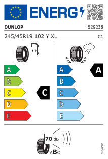 Neumatico Dunlop Sport Maxx RT 245/45 R 19 102 Y XL