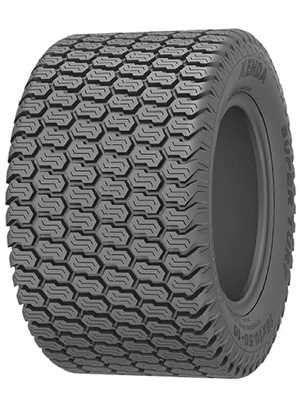 18x7.50-8 KENDA K500 SUPER TURF 4 Ply Rated Tbls Tractor Lawn Mower Tu Tires Set Of 2