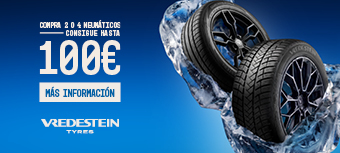 Neum&aacute;ticos Vredestein hasta 100&euro; 