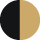 Banda de rodadura negra, flanco beige