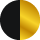 negro y dorado