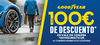 GOODYEAR| Hasta 100€* de regalo