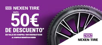 NEXEN | Hasta 50€* de regalo