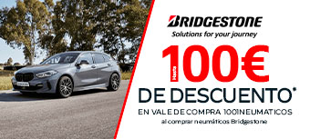 BRIDGESTONE | Hasta 100€* de regalo