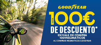 GOODYEAR | Hasta 100€* de regalo