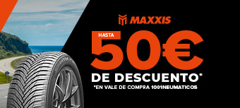 MAXXIS | Hasta 50€* de regalo
