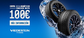 VREDESTEIN | Hasta 100€* de regalo
