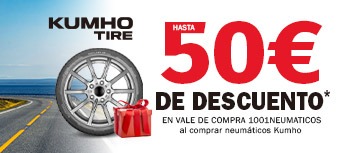 KUMHO | Hasta 50€* de regalo
